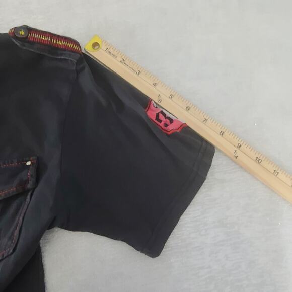 Red Ape Y2K vintage Black tshirt Size Large #33 Skater Streetwear - Picture 4 of 6